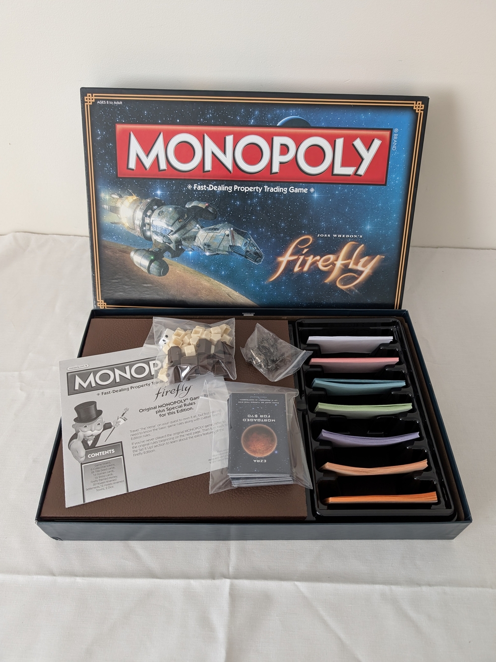 Firefly Monopoly Board Game 2015 Edition 100%  Complete